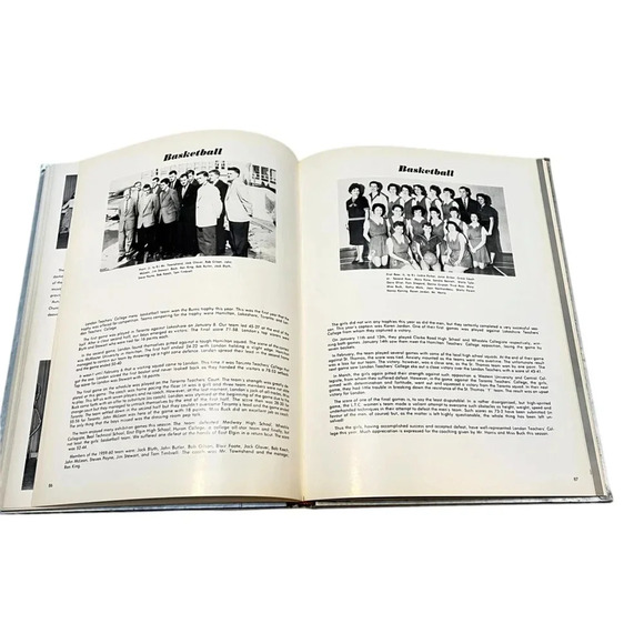 Spectrum Yearbook London Teachers  College 1960 London Ontario Canada - Picture 8 of 9